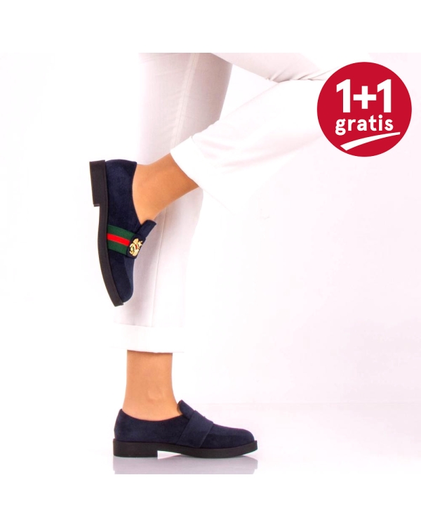 Pantofi Casual Cassidy Albastrii