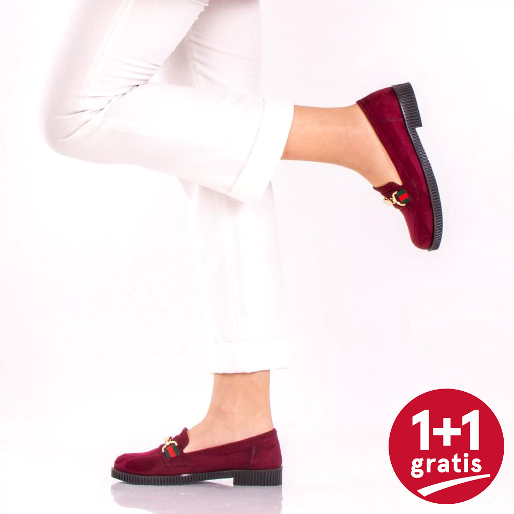 Pantofi Casual Dama Arlena 2 Bordo