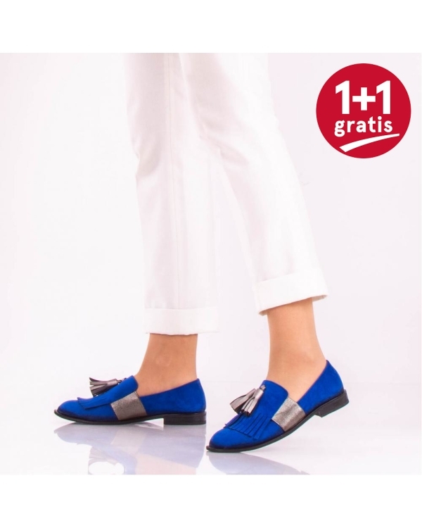 Pantofi Casual Dama Dalia Royal Blue