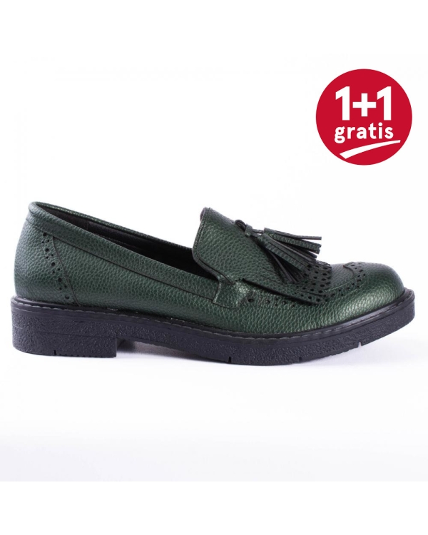 Pantofi Casual Dama Flany Verzi