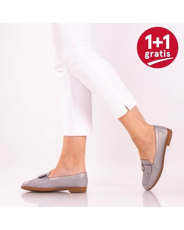 Pantofi Casual Dama Zona Argintii