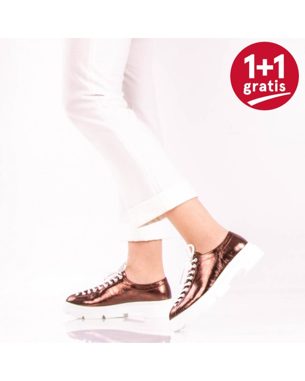 Pantofi Casual Pansy Bronz