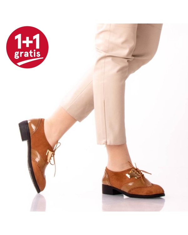 Pantofi Casual Taniyah Khaki