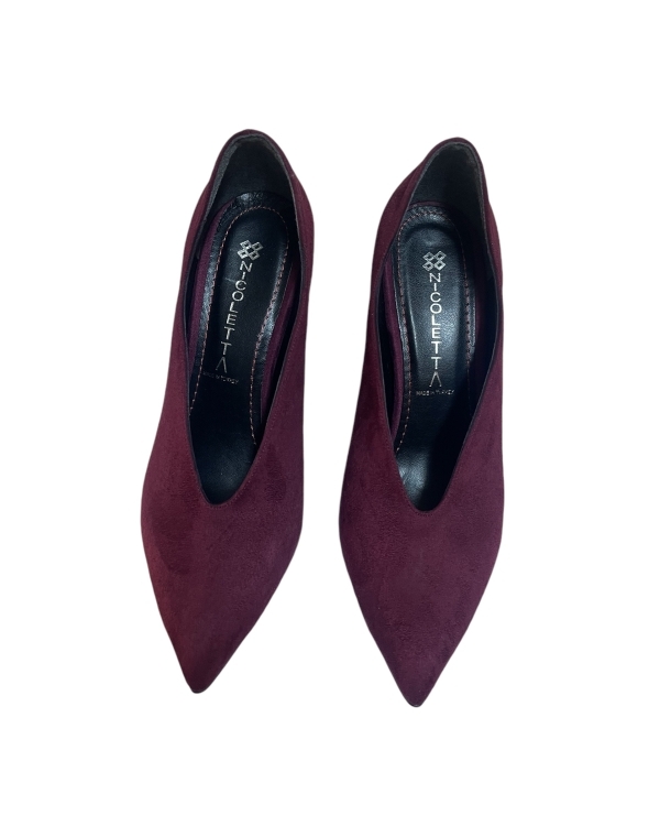 Pantofi Dama Angeni Wine Red