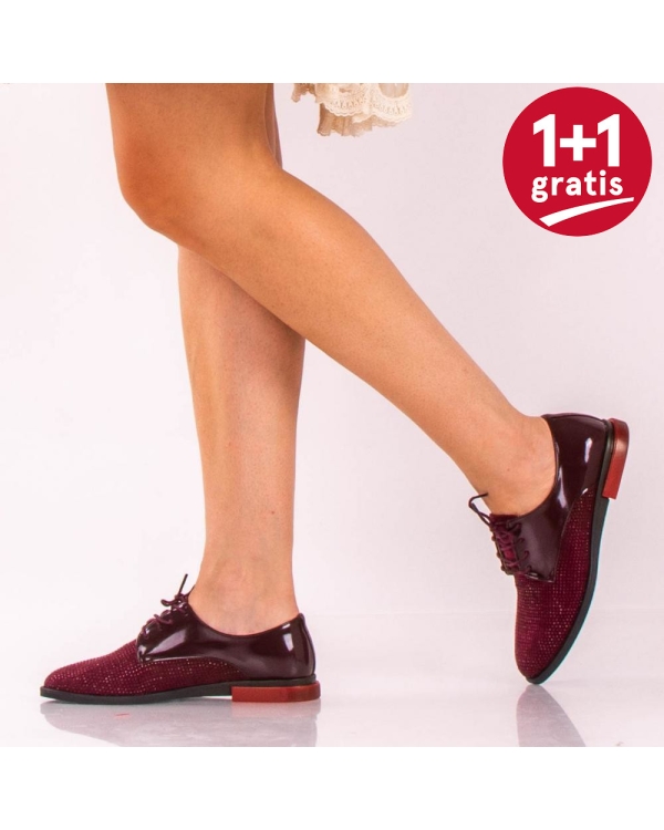 Pantofi Dama Noor 2 Wine Red