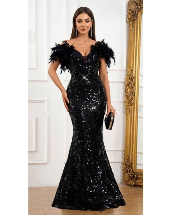 Rochie Dama Porto negru