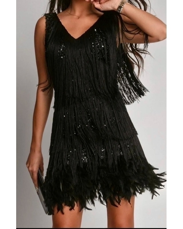 Rochie party DANCE negru